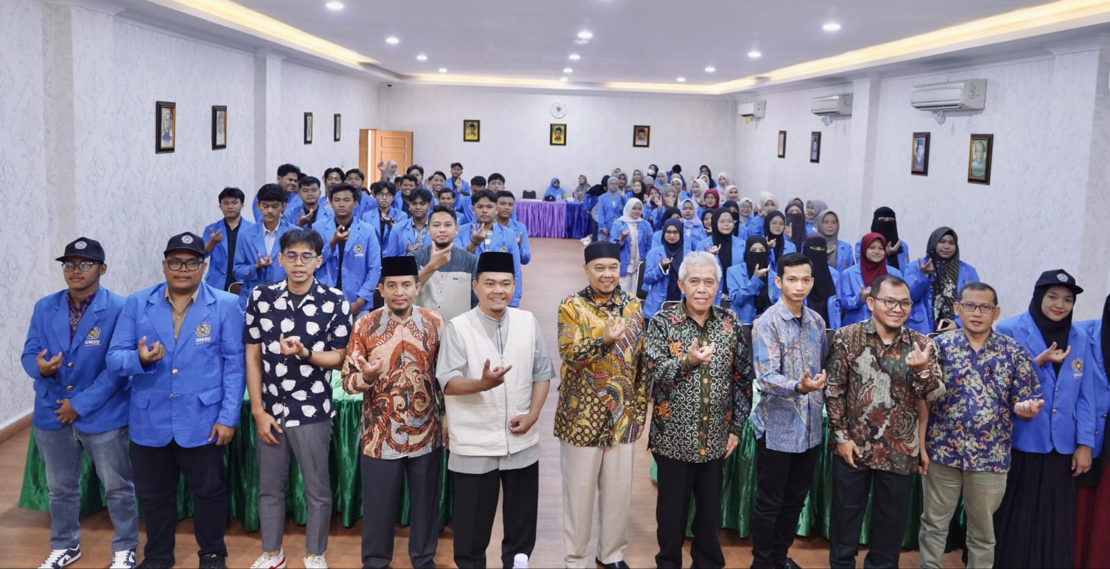 UMSU: Pelepasan mahasiswa FAI-FIKTI UMSU KKN dan magang internasional di tiga negara.