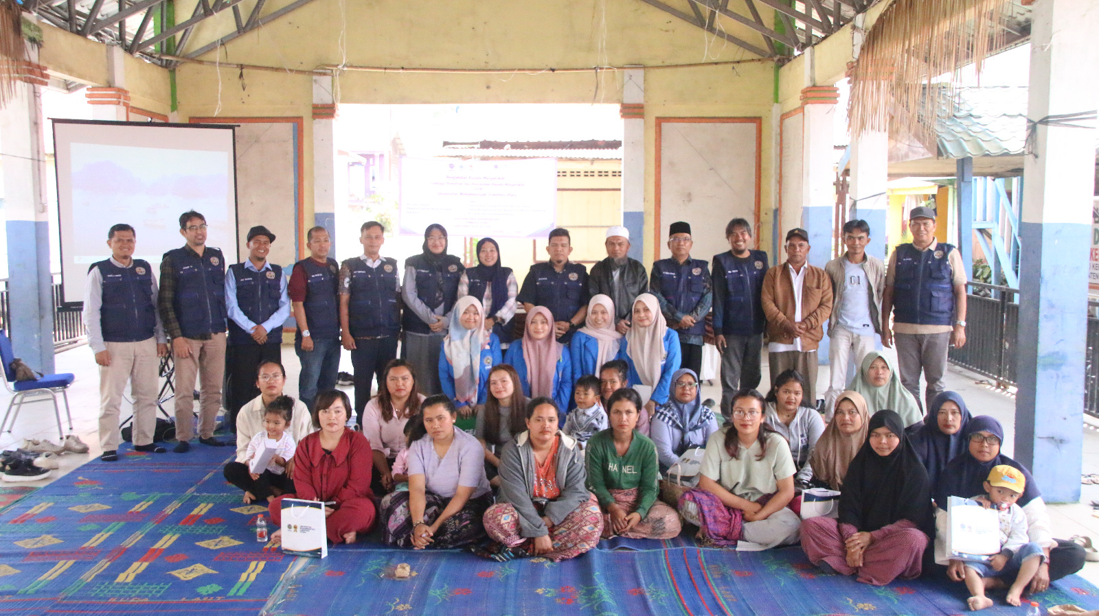 Tim LP2M UMSU menyelenggarakan kegiatan pengabdian masyarakat di Balai Desa Gung Pinto, Kecamatan Naman Teran, Kabupaten Karo, Rabu-Kamis, (23-24/7/2025).