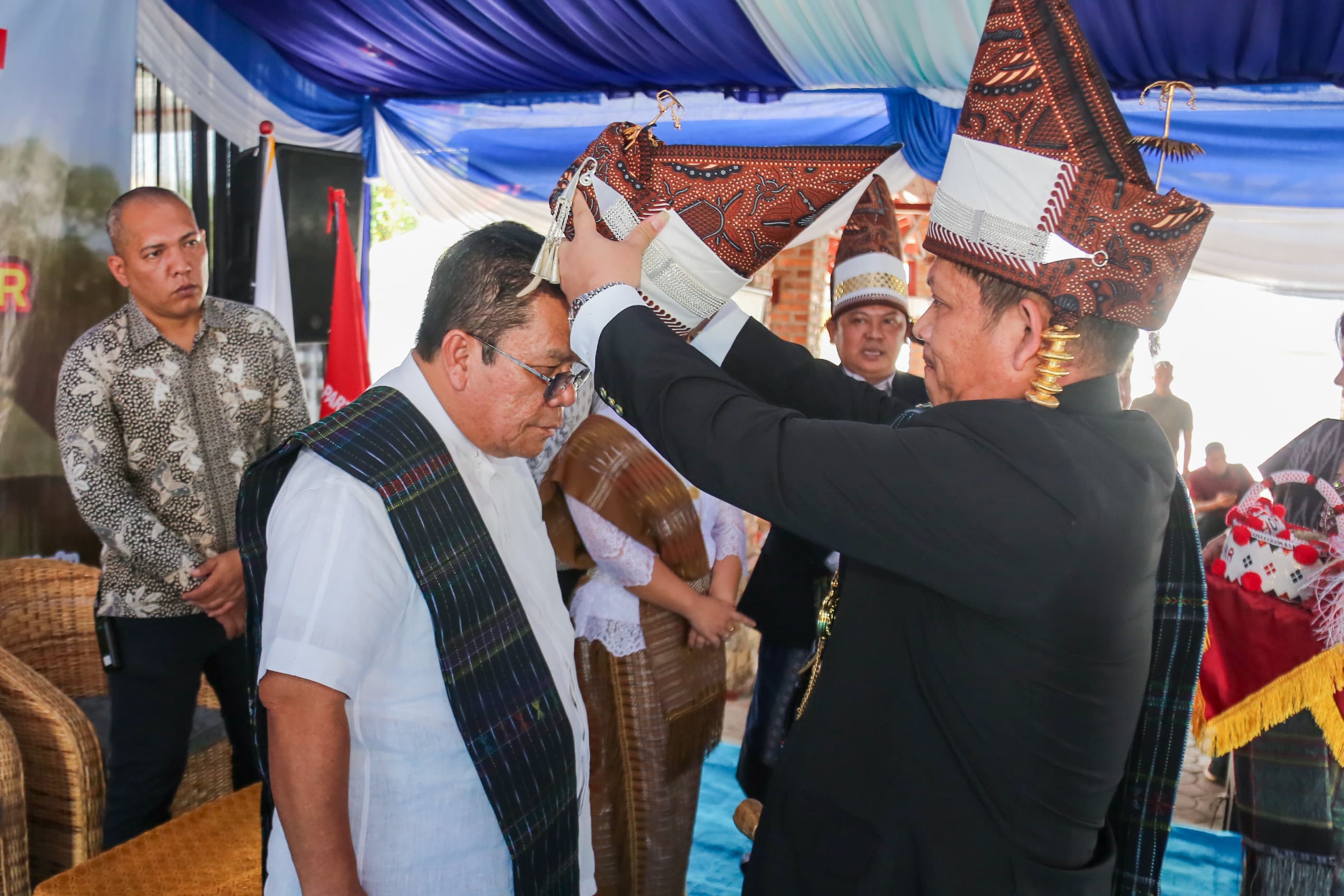 HADIR: Wali Kota Pematangsiantar saat menghadiri syukuran Partuha Maujana Simalungun (PMS) Kota Pematangsiantar. (Dok: istimewa for Sumut Pos)