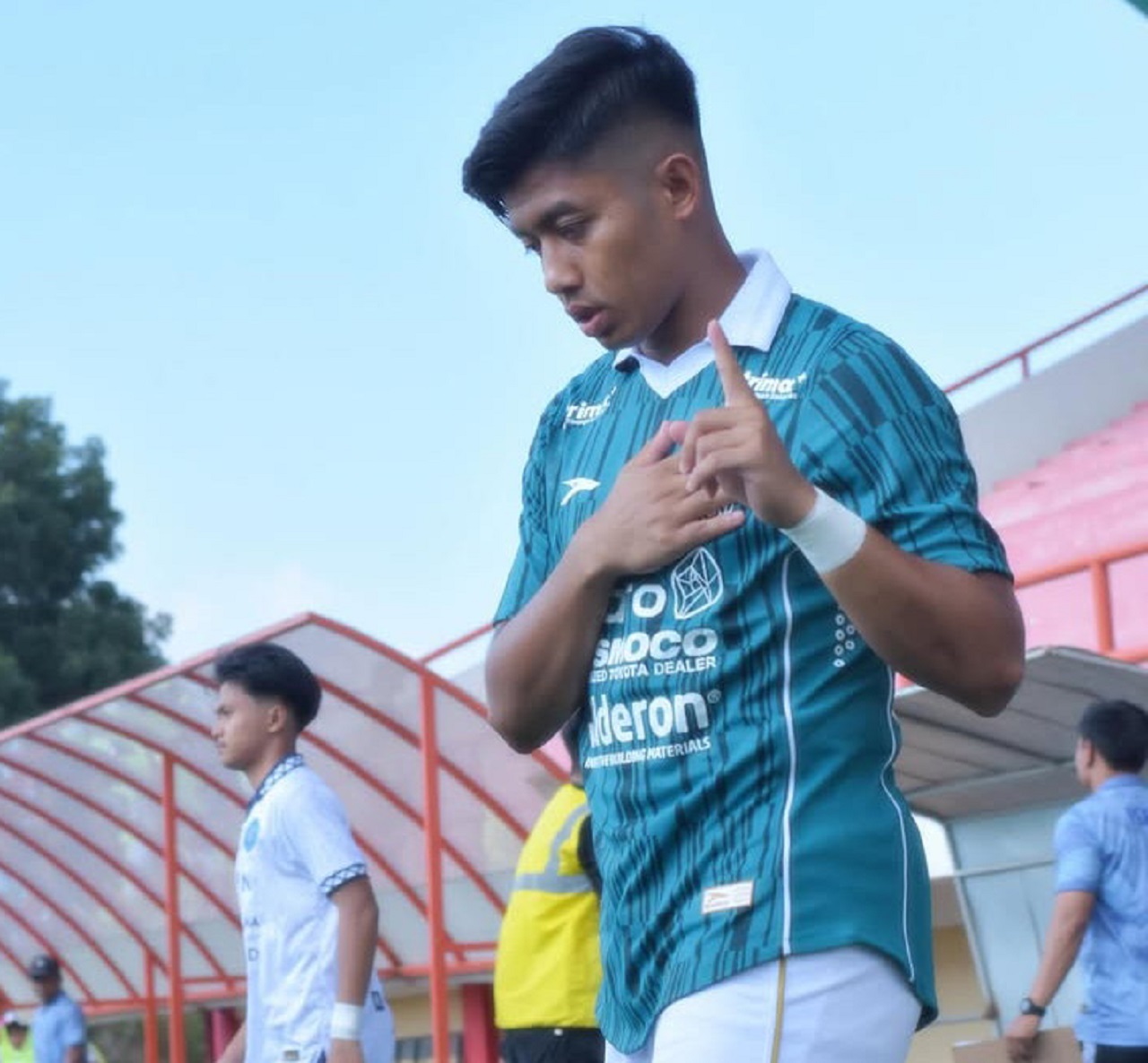Kardinata Tarigan saat memperkuat Nusantara United musim lalu.&nbsp;(Instragram)