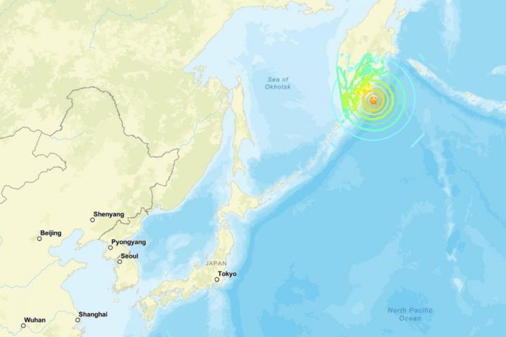 USGS melaporkan bahwa kedalaman gempa di Kamchatka pada Rabu, 30 Juli 2025, berkisar 19,3 kilometer. (Dok: USGS)