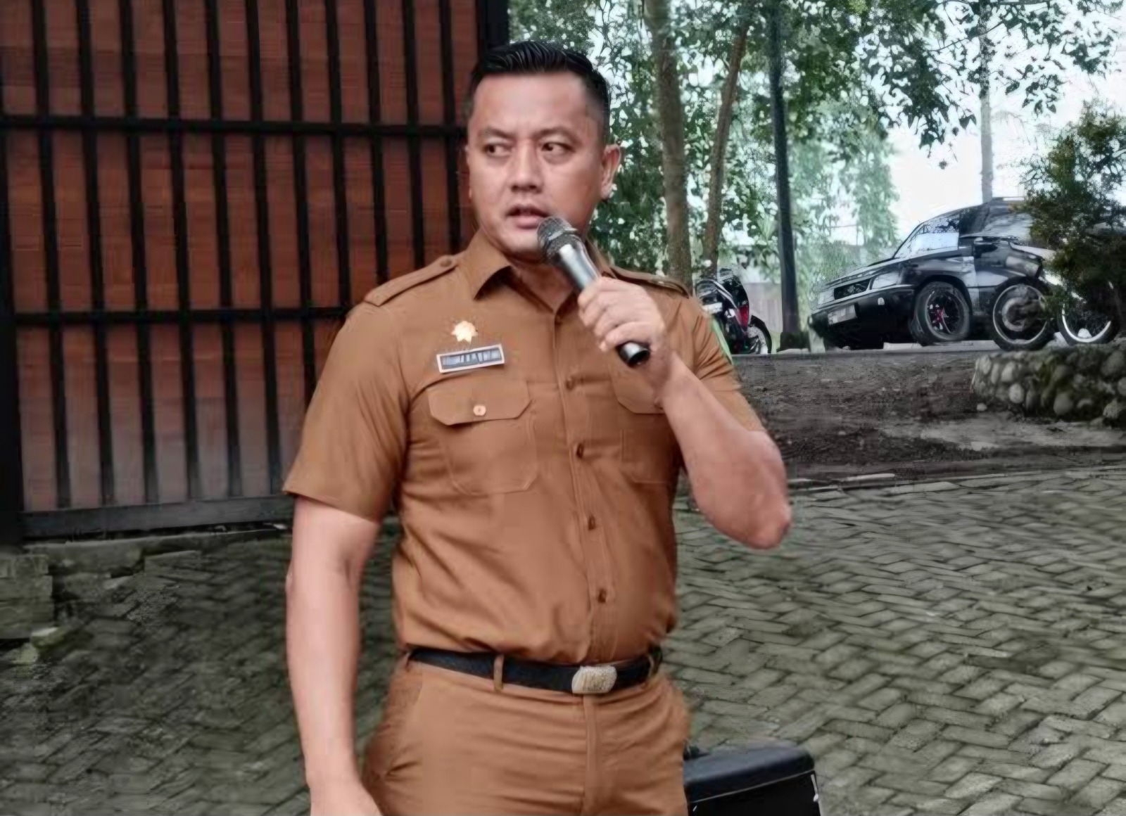 Kepala Dinas Ketahanan Pangan, Pertanian dan Perikanan (DKP3) Kota Medan Gelora Kurnia Putra Ginting