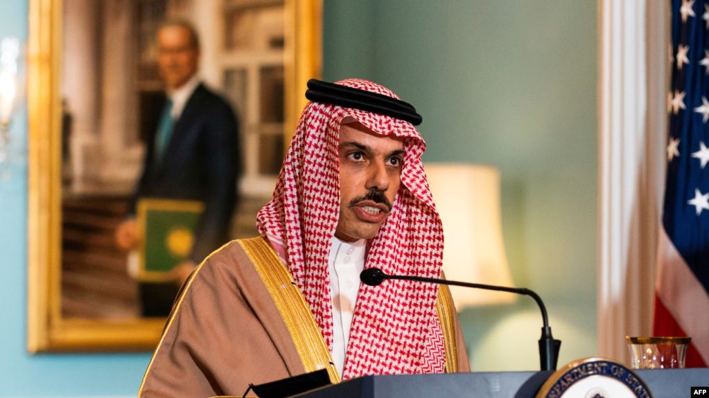 Menteri Luar Negeri Arab Saudi Pangeran Faisal bin Farhan Al-Saud