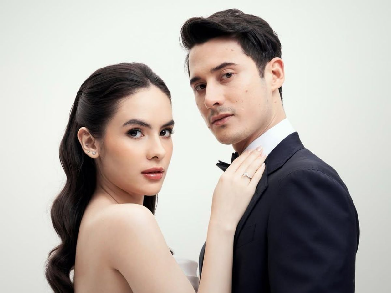 TUNANGAN: Nino Fernandez dan Steffi Zamora resmi bertunangan.