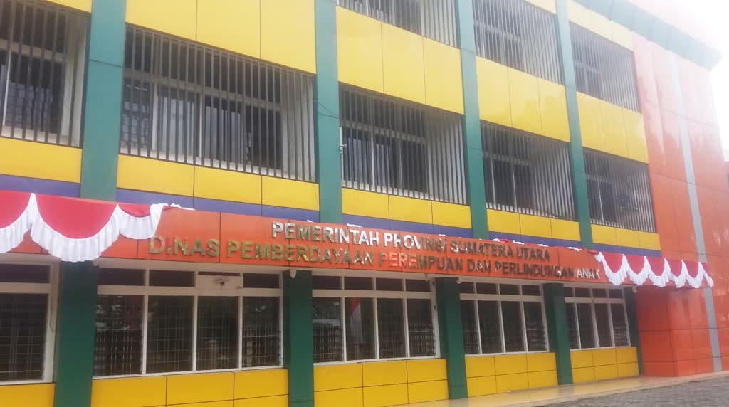 Gedung Dinas Dinas Pemberdayaan Perempuan, Perlindungan Anak, dan Keluarga Berencana (P3AKB) Sumatera Utara