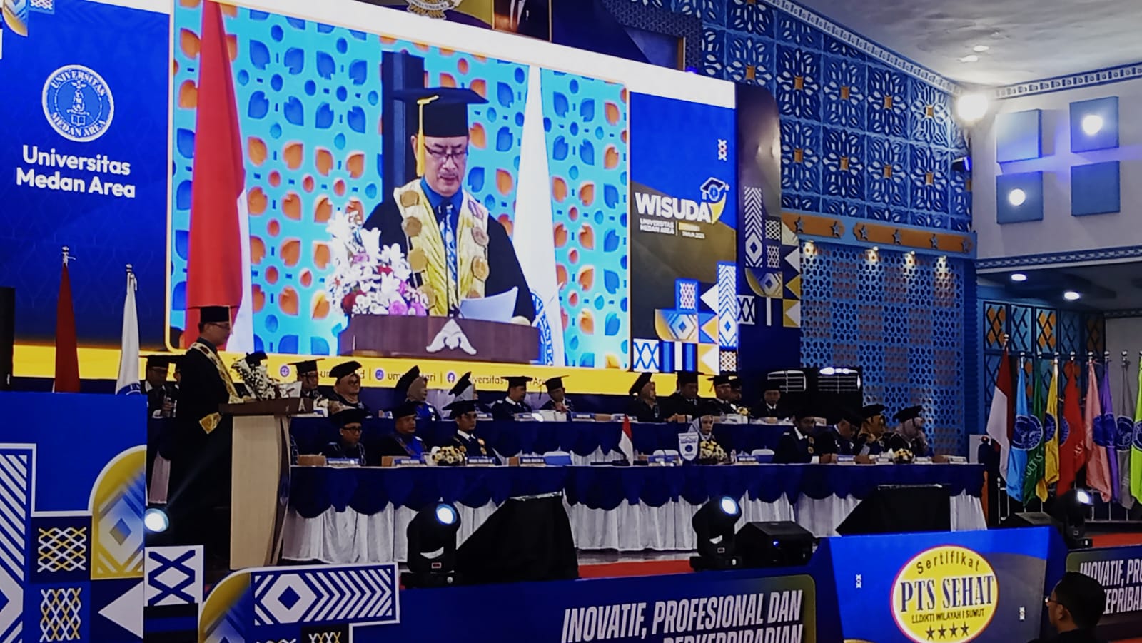 Rektor UMA Prof Dr Dadan Ramdan MEng MSc.