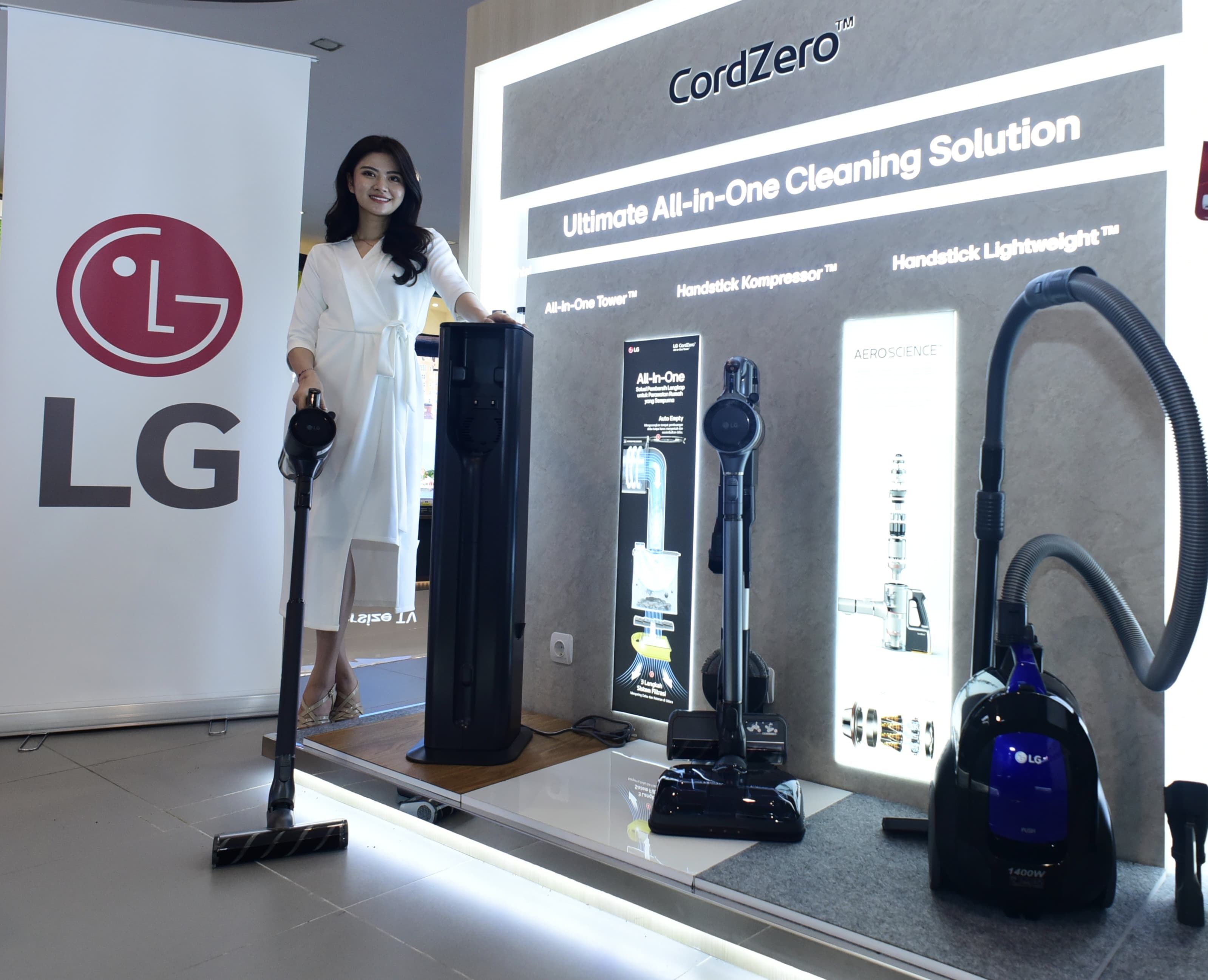CANGGIH: Vacuum Cleaner LG yang canggih sudah mulai dipasarkan secara daring. (Dok: LG Electronics)