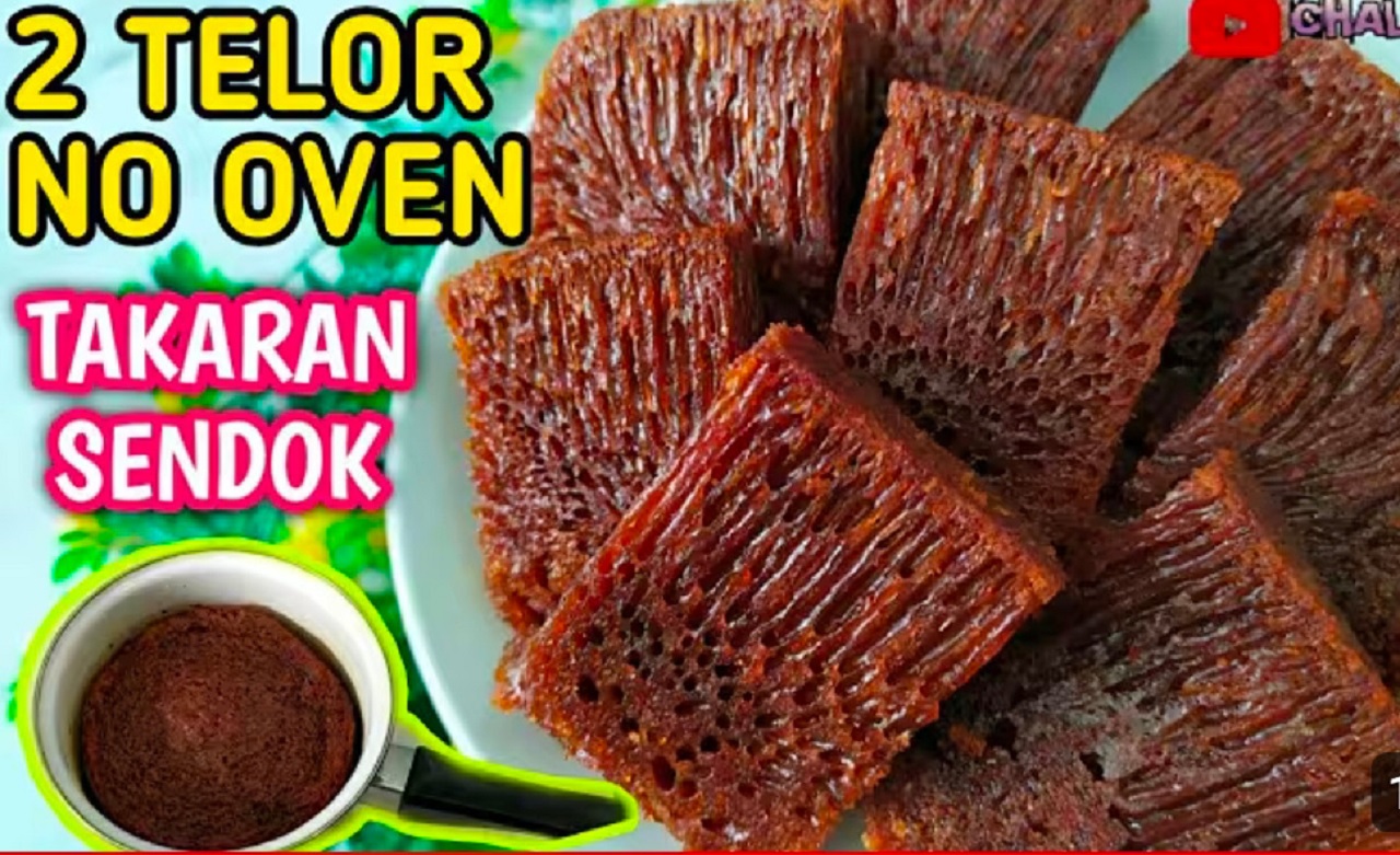 Bolu Karang Semut. (YouTube Chalista&nbsp;Kitchen).