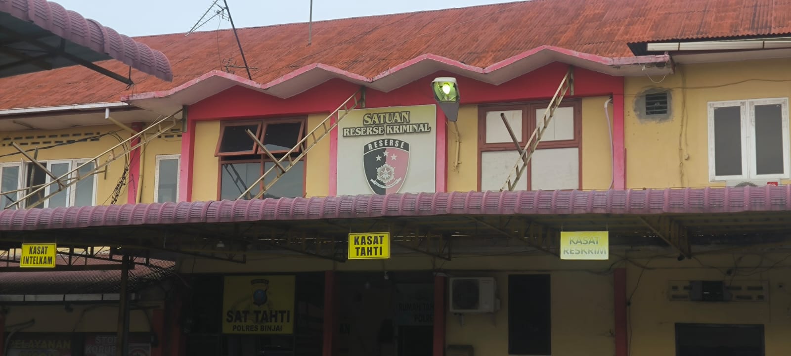 Gedung Satreskrim Polres Binjai