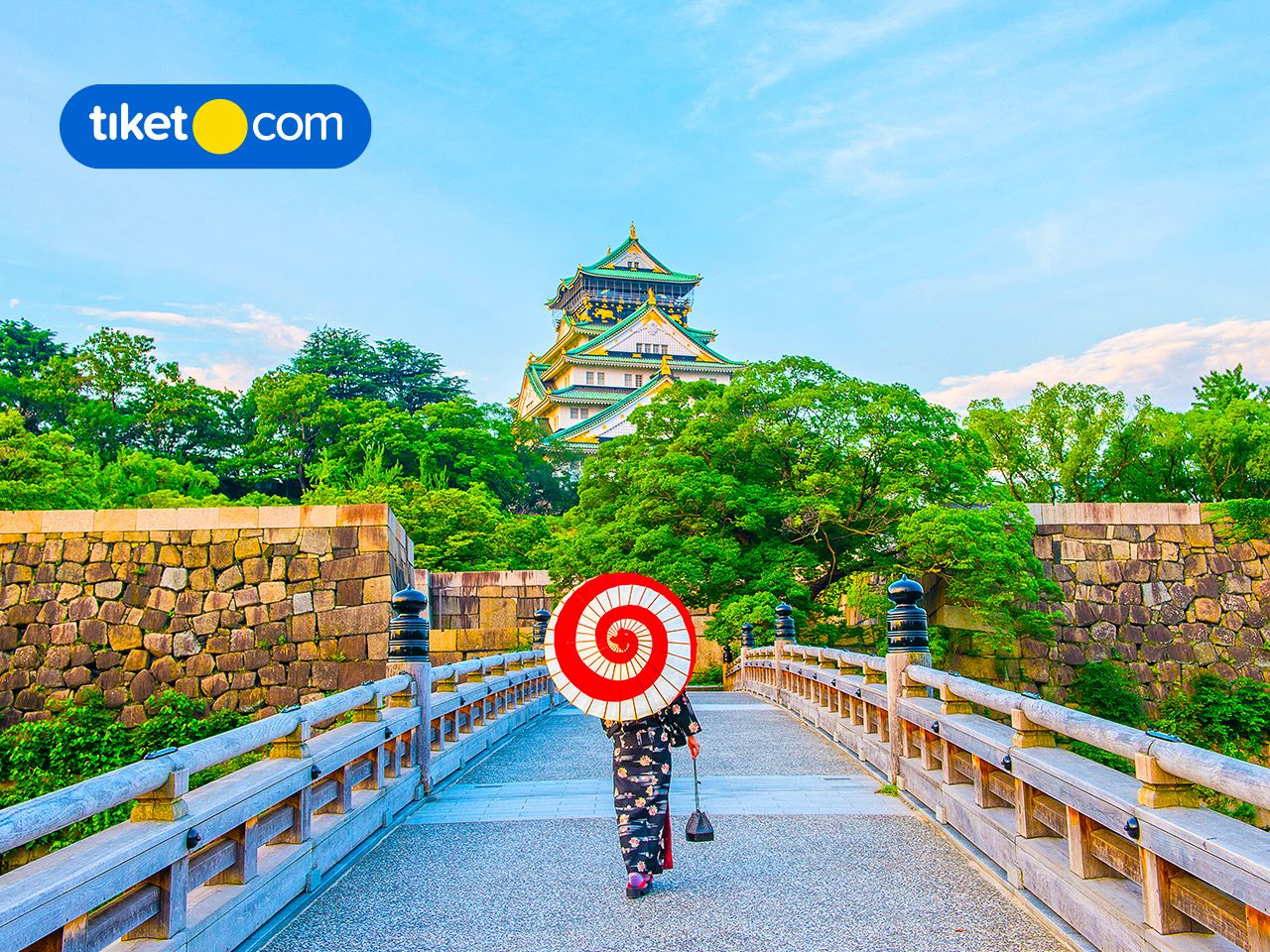 Pulau Kyushu, Kumamoto, Jepang menyimpan pesona tradisional Jepang yang alami. (Dok: tiket.com)