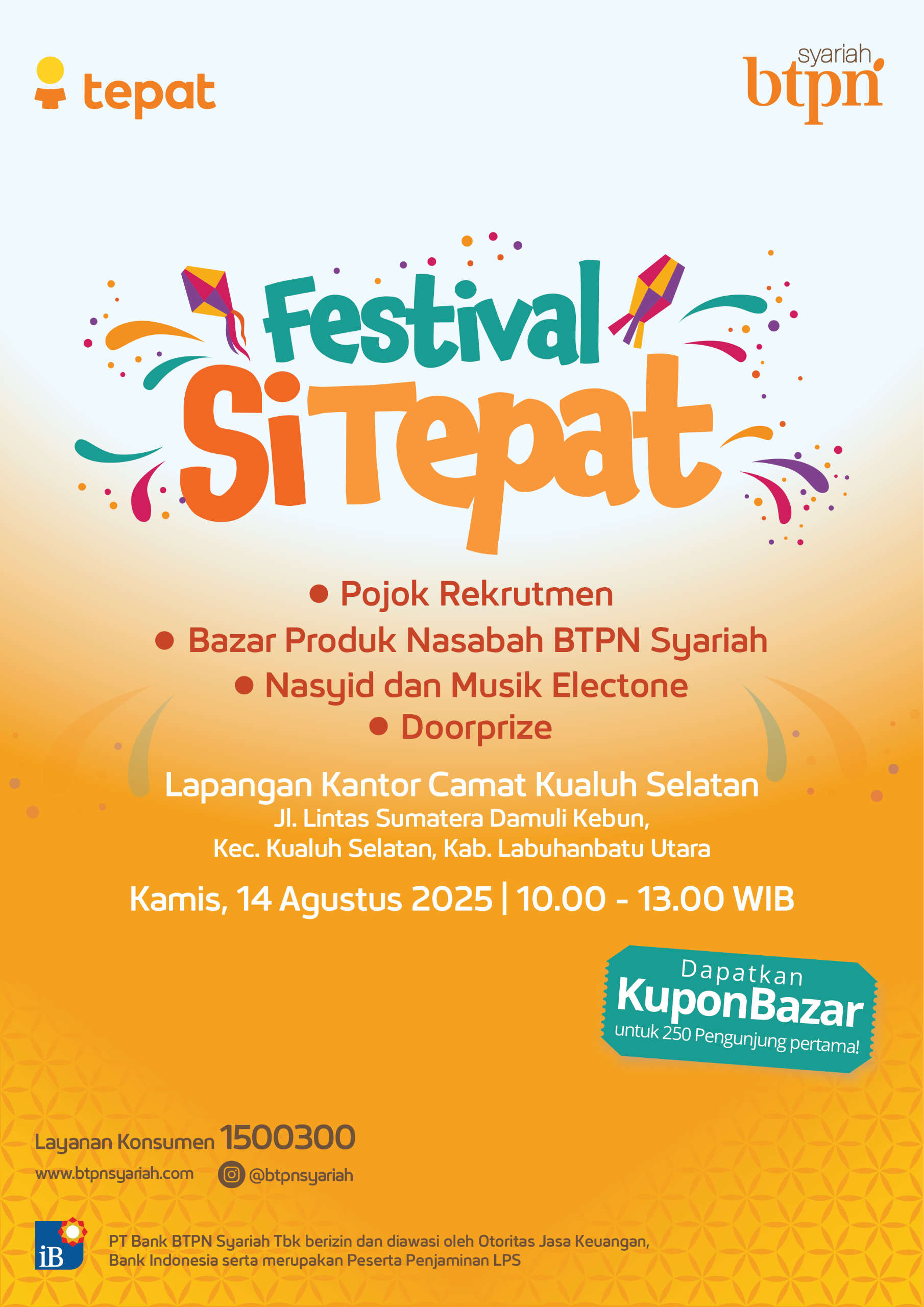 Festival Si Tepat. (Dok: BTPN Syariah)