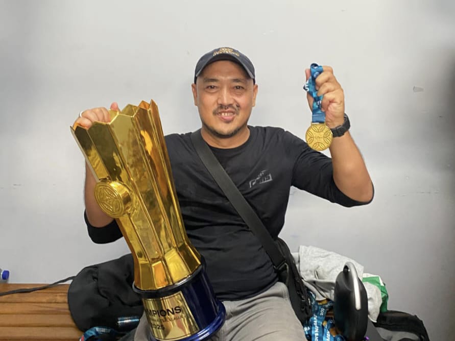 Pelatih asal Binjai yang telah membawa Asahan FC ke level nasional. Istimewa/Sumut Pos
