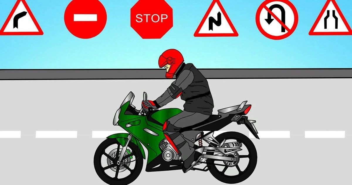 ilustrasi: Agar terhindar dari bahaya, pengendara sepeda motor  memahami aturan pengereman.