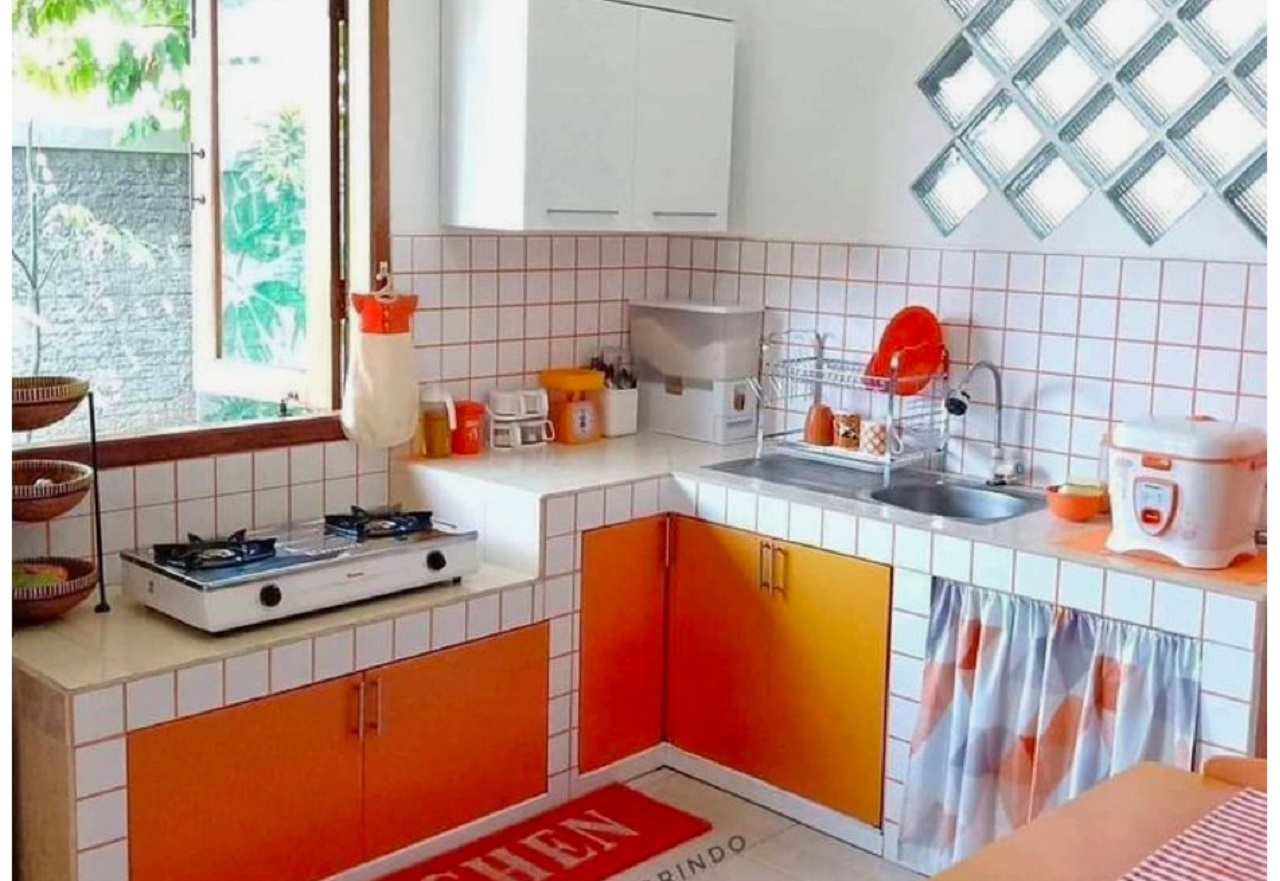 Desain dapur, (pinterest).