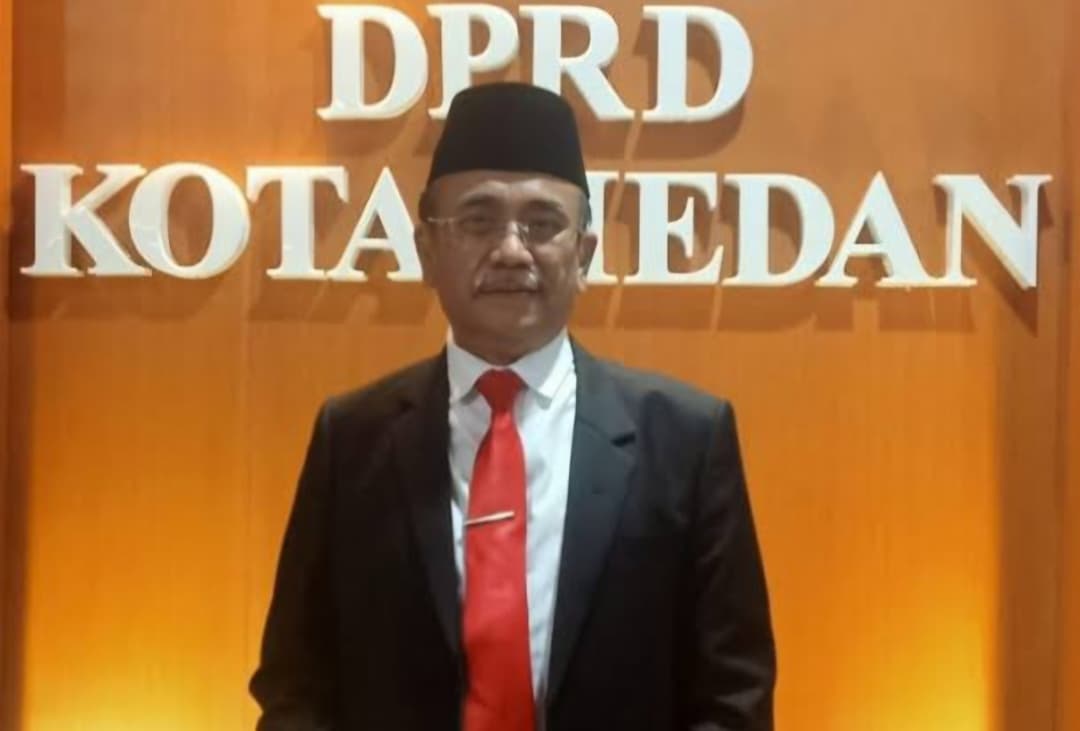 Anggota DPRD Medan, Godfried Efendi Lubis. (ISTIMEWA/SUMUT POS)