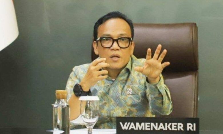 Immanuel Ebenezer. (Dok: Kemenaker)