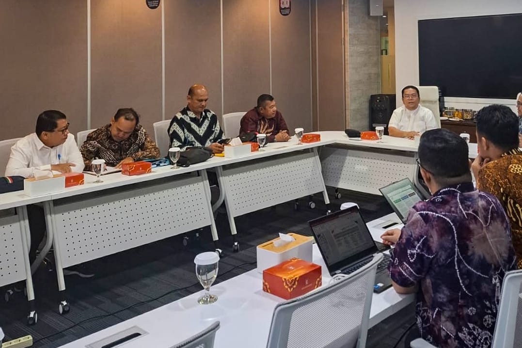 PERTEMUAN: Suasana pertemuan Wali Kota Pematangsiantar dengan pihak PTPN 3. (PRA EVASI/SUMUT POS)