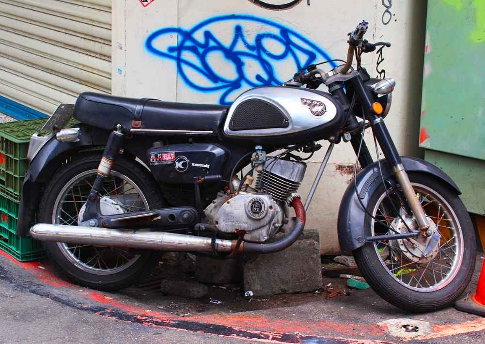 Salah satu sepeda motor yang diburu kolektor.