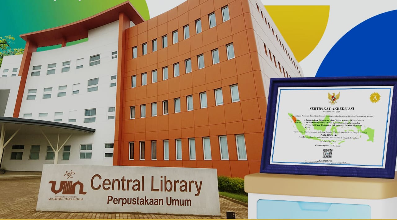 PERPUSTAKAAN: Gedung Perpustakaan UIN Sumatera Utara di kampus Tuntungan. (Dok: Istimewa for Sumut Pos)