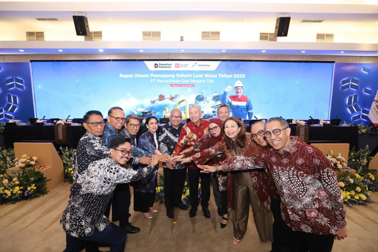 Pengurus perseroan PGN yang baru. (Dok: PGN)