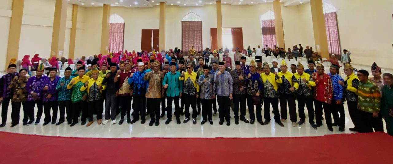 PW-KBB SUMUT: Pelantikan Pengurus Wilayah PW-KBB Sumut di Aula Jabal Nur Asrama Haji Medan, Minggu (24/8/2025). (Dok: Istimewa for Sumut Pos)