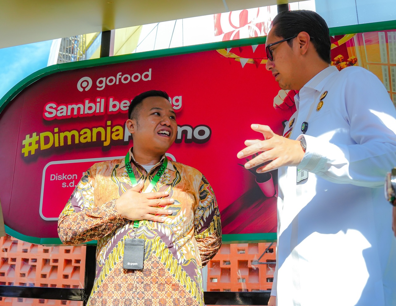 Gojek bersama Pemerintah Kota Medan resmikan halte yang telah direnovasi yang terletak di Mall Pelayanan Publik Medan.&nbsp;(&nbsp;Foto&nbsp;:&nbsp;Gojek)