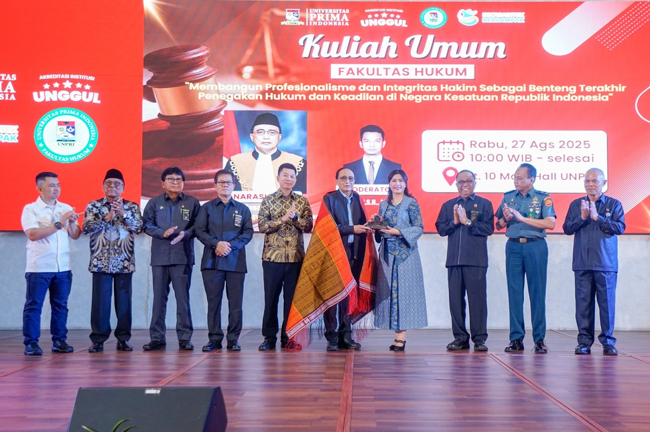 UNPRI gelar kuliah umum, ketua MA hadir sebagai narasumber.