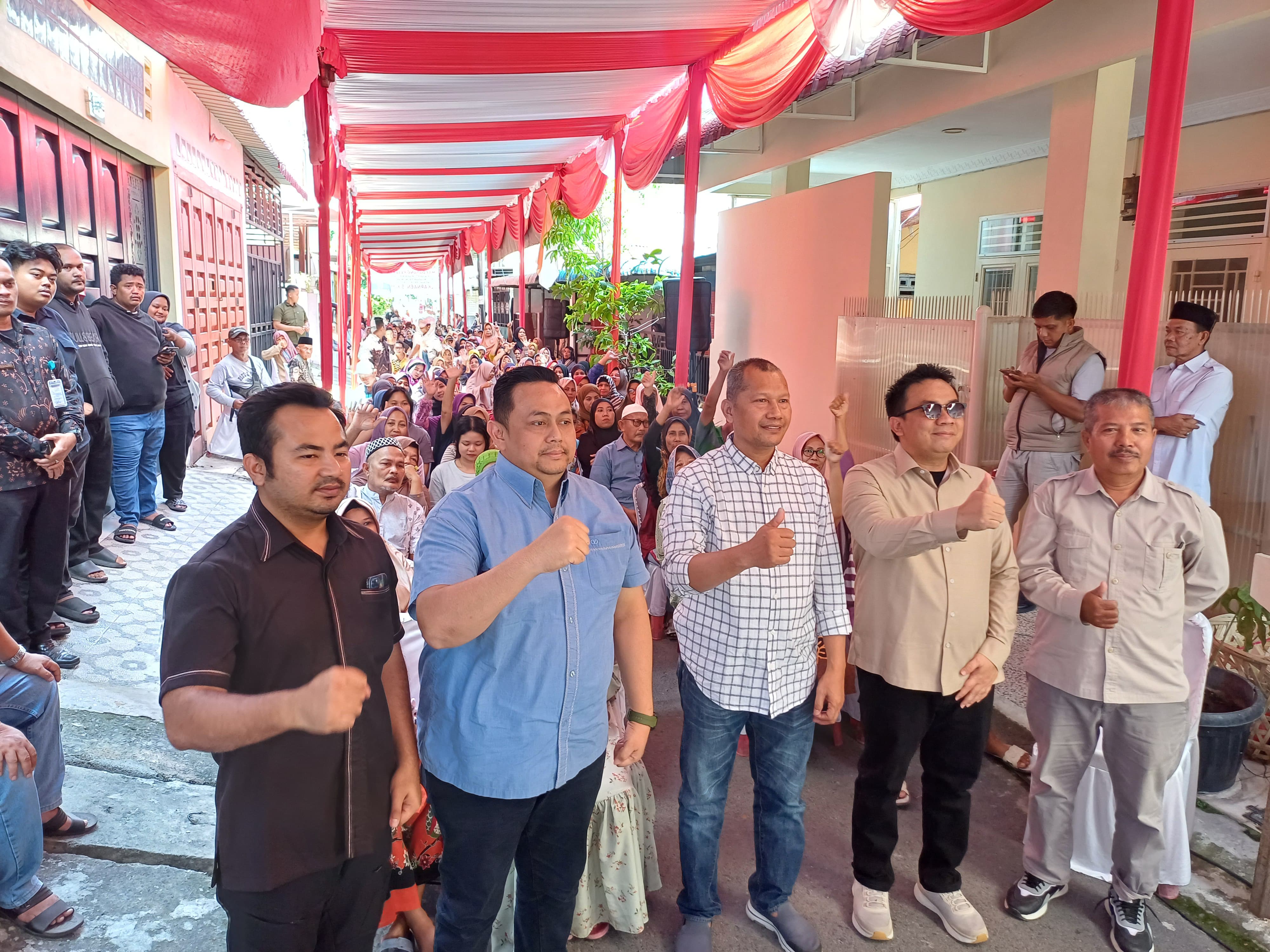 SOSPER: Wakil Ketua DPRD Kota Medan, H.  Zulkarnaen menggelar Sosialisasi Perda Kota Medan No.6 Tahun 2023 di Kecamatan Medan Perjuangan, Sabtu (30/8/2025). (Dok: istimewa for Sumut Pos)
