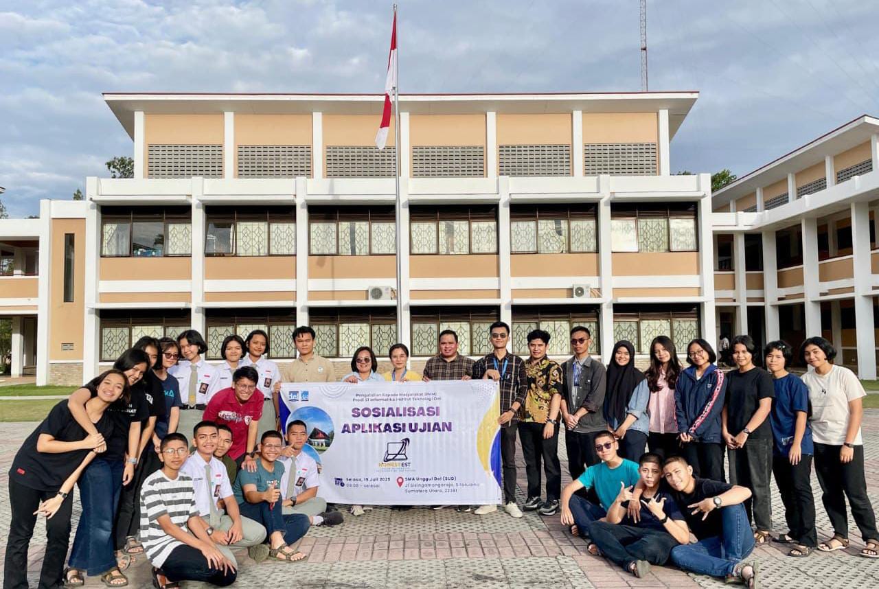 HONESTEST: PKM penerapan perangkat lunak ujian berbasis komputer bernama HonesTest kolaborasi IT Del berkolaborasi dengan SMA Unggul Del. (ISTIMEWA/SUMUT POS)