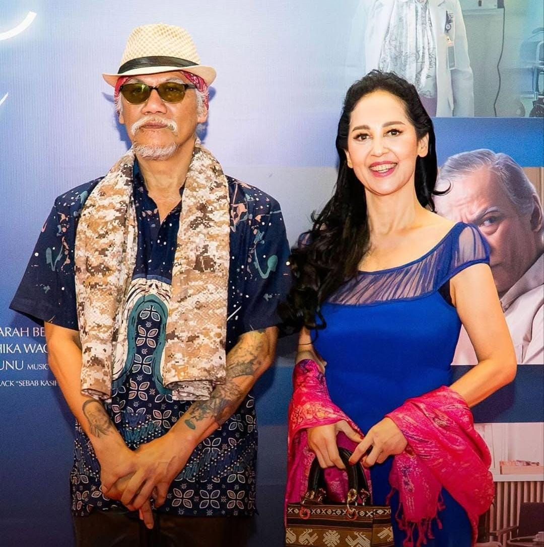Meriam Bellina dan Tyo Pakusadewo. (JAWAPOS/SUMUT POS)