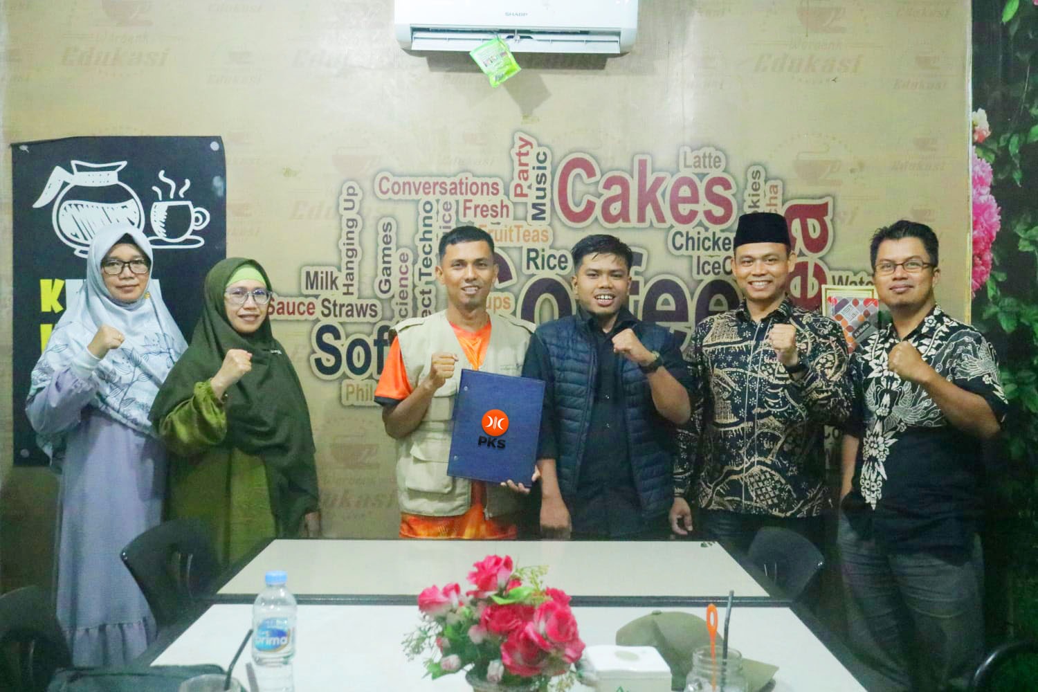 Jajaran BPH DPC PKS Medan Kota periode 2025&ndash;2030. (ISTIMEWA/SUMUT POS)