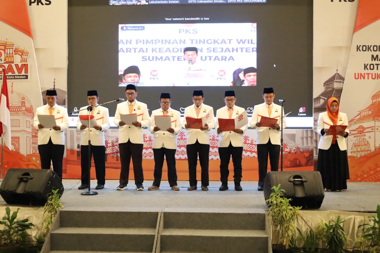 DPD Partai Keadilan Sejahtera (PKS) Kota Medan menggelar Musyawarah Daerah (Musda)  VI di Hotel Arya Duta. (ISTIMEWA/SUMUT POS)