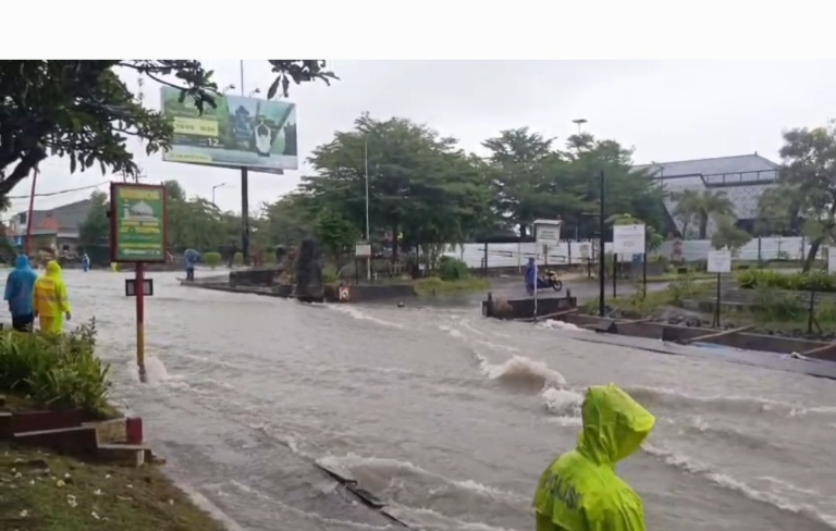 Banjir di Denpasar, Bali. (Dok: X)