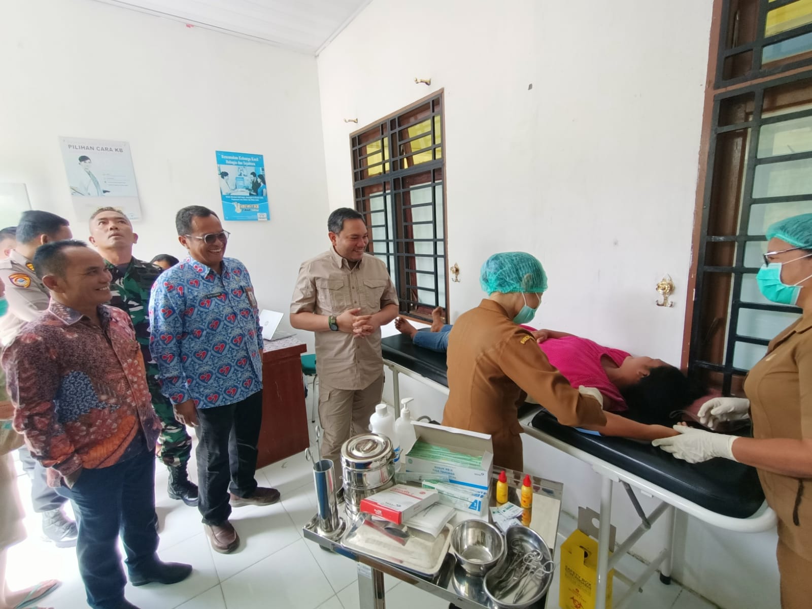 BKKBN Sumut saat melaksanakan kegiatan Fasilitasi Intensifikasi Pelayanan KBKR, di Kabupaten Pakpakbharat. Sumut Pos/Dokumen Pribadi