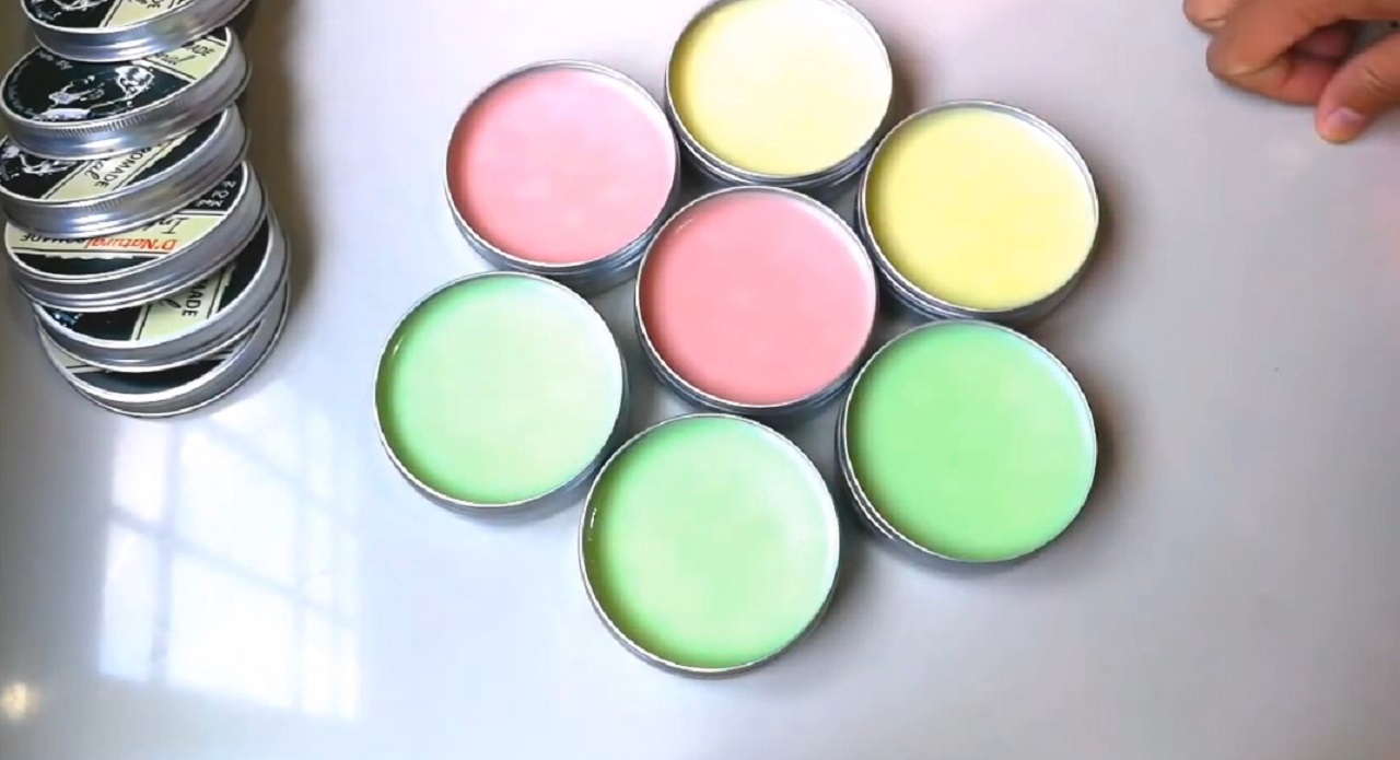 Pomade home made (youtube Pamas Davinci).
