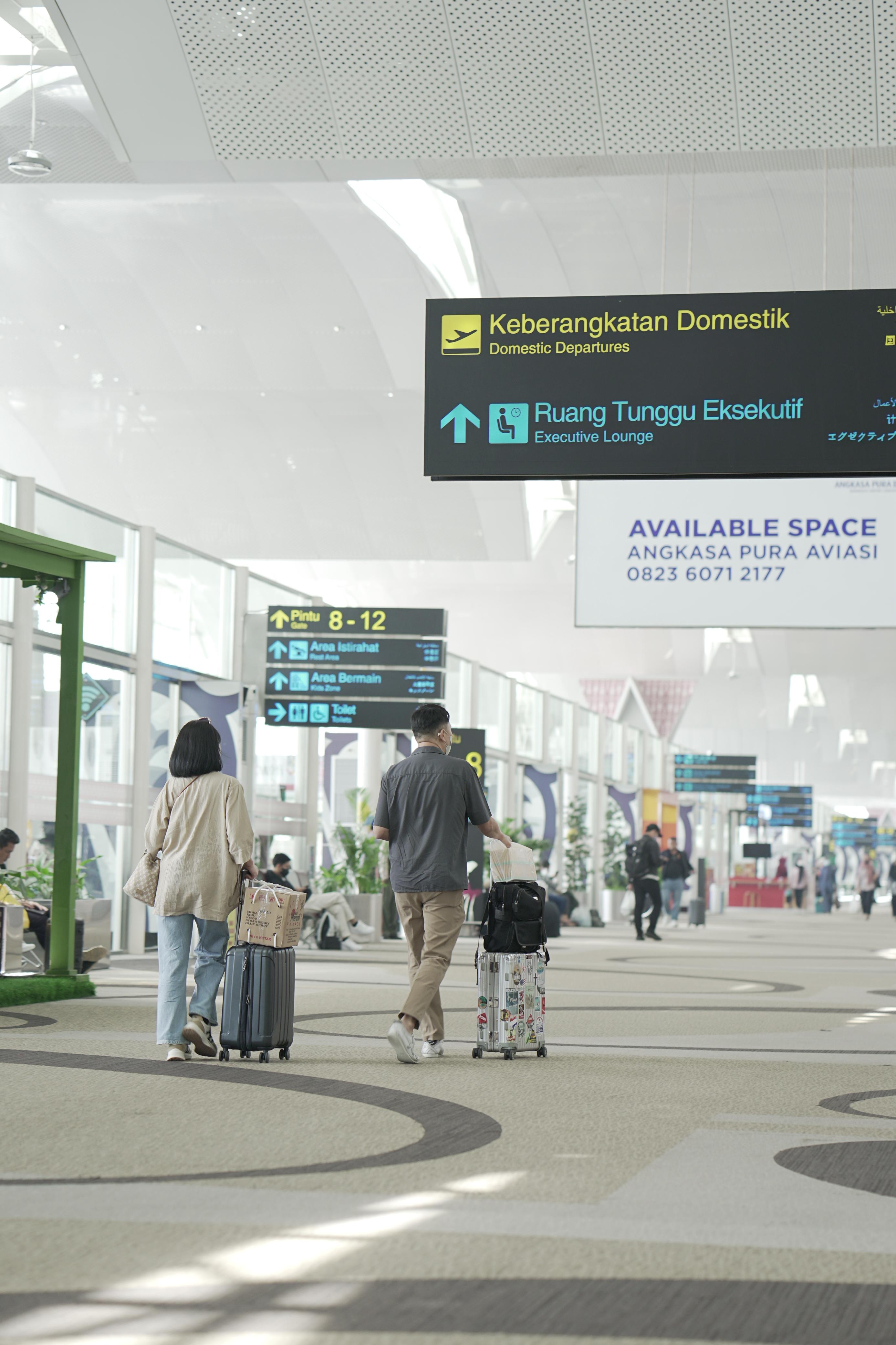 Suasana di Bandara KNO, Deliserdang. (Sumut Pos/Dokumen Pribadi)
