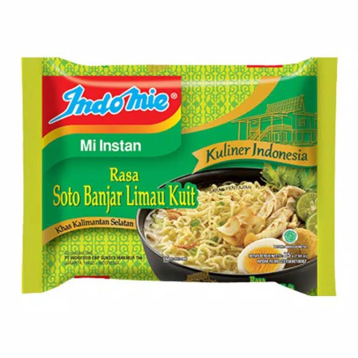 Mi instan Indomie varian Soto Banjar Limau Kuit. (Dok: Indofood)