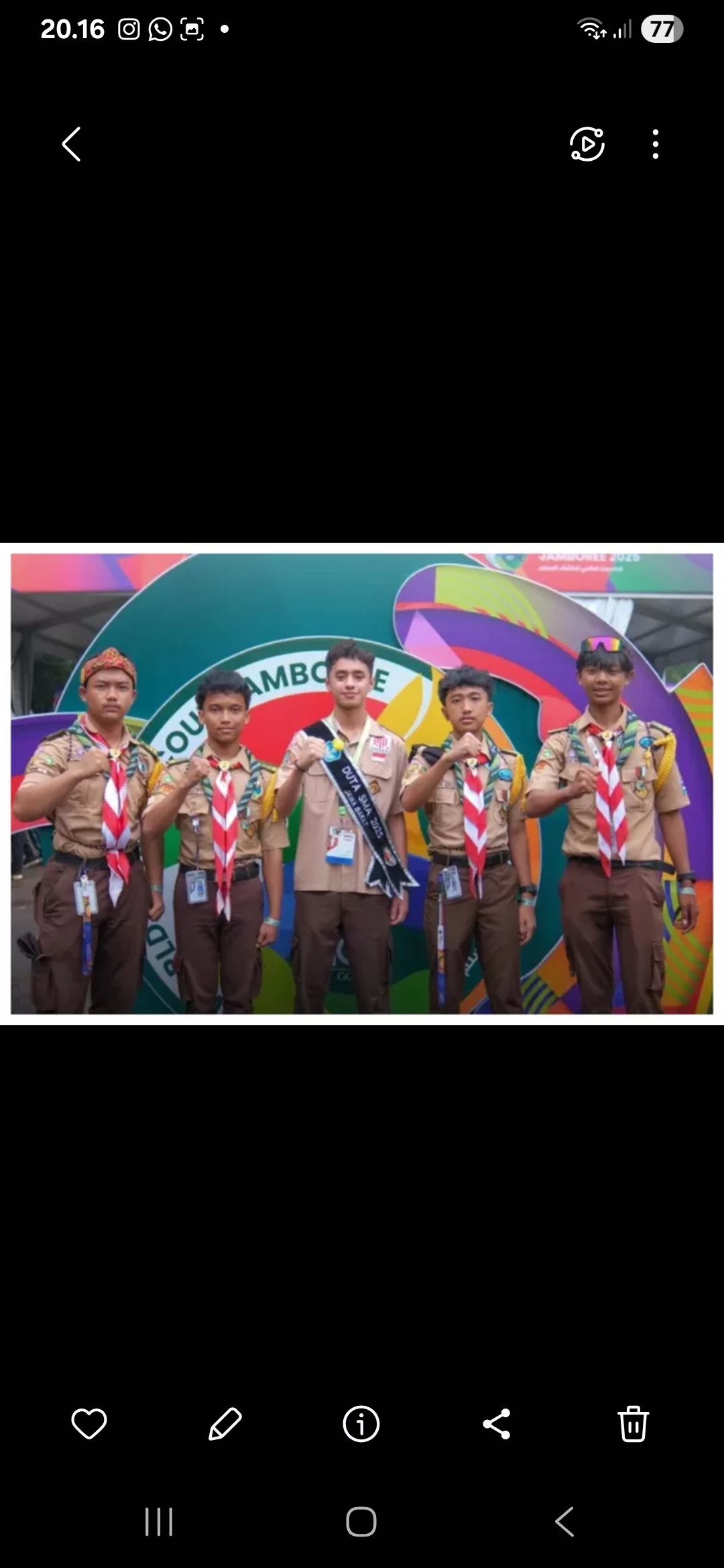 Siswa SMA saat mengikuti simulasi TKA dan program unggulan di WMSJ 2025. (Dok: Kemendikdasmen)