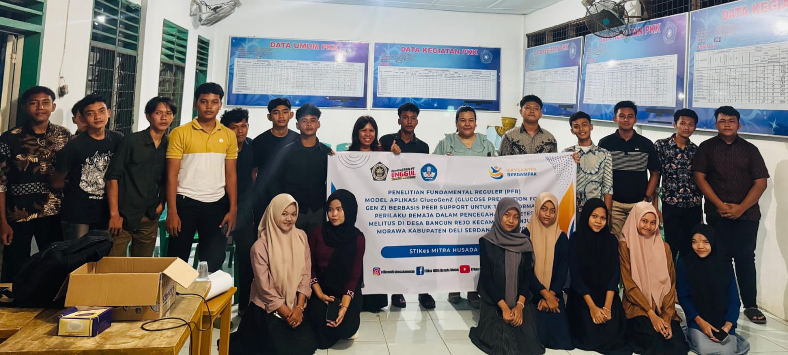 HIBAH RISET: Penelitian model aplikasi GlucoGenZ berbasis peer support untuk transformasi perilaku remaja dalam pencegahan diabetes melitus. (ISTIMEWA/SUMUT POS)