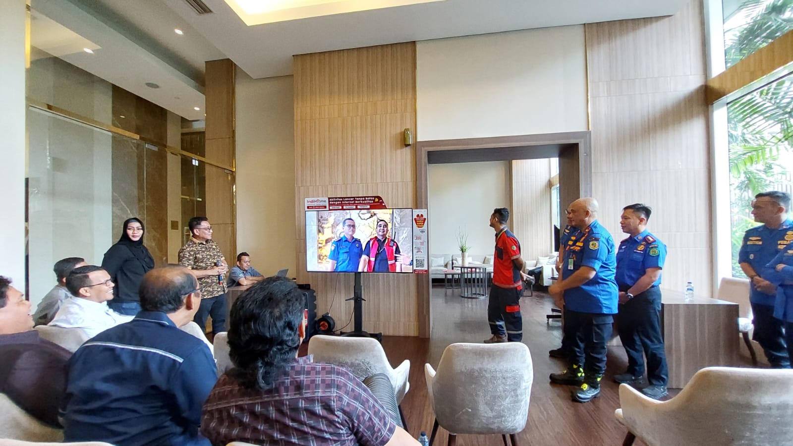 Pansus Ranperda P2K Kota Medan mengunjungi  kawasan terpadu Podomoro City Deli Medan. (ISTIMEWA/SUMUT POS)