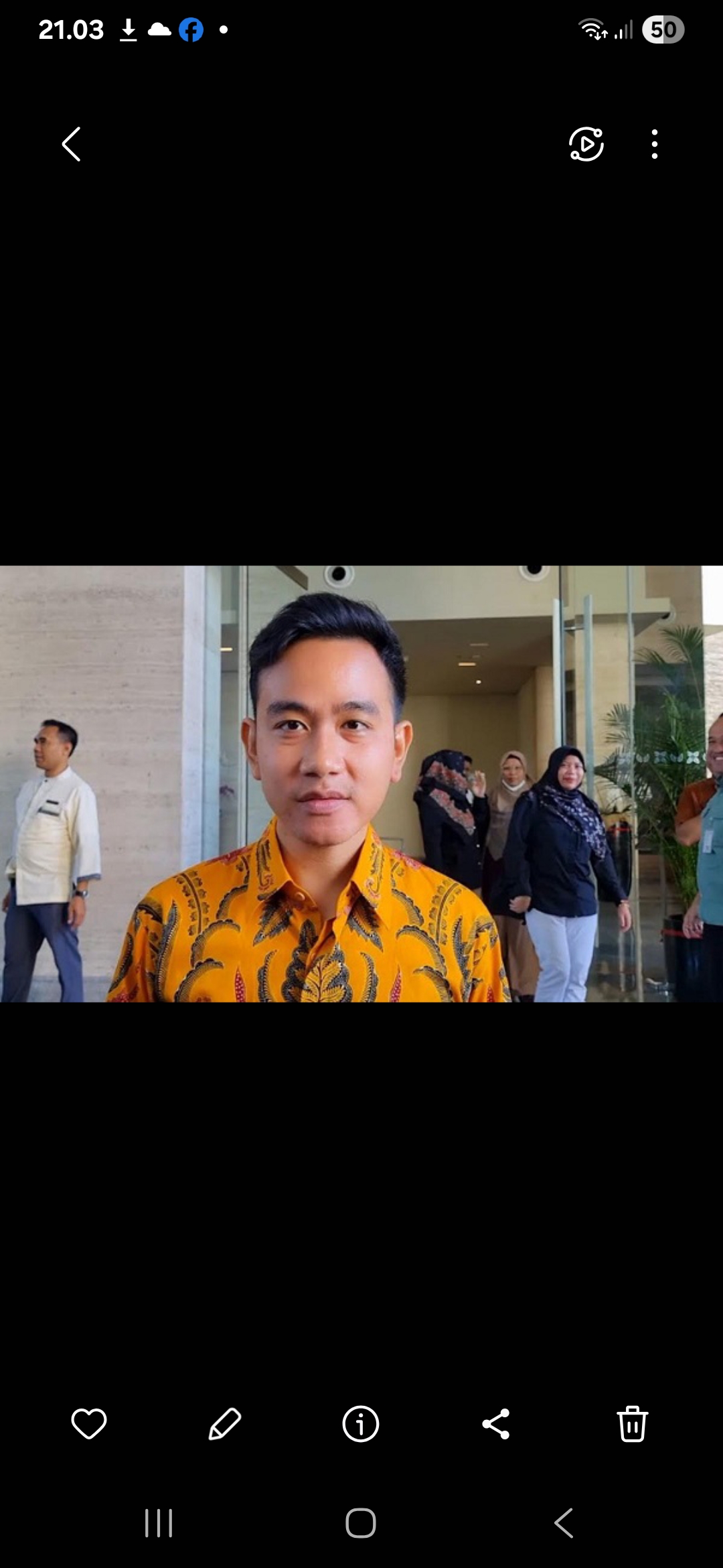 Wapres Gibran Rakabuming Raka. (Dok: istimewa)11