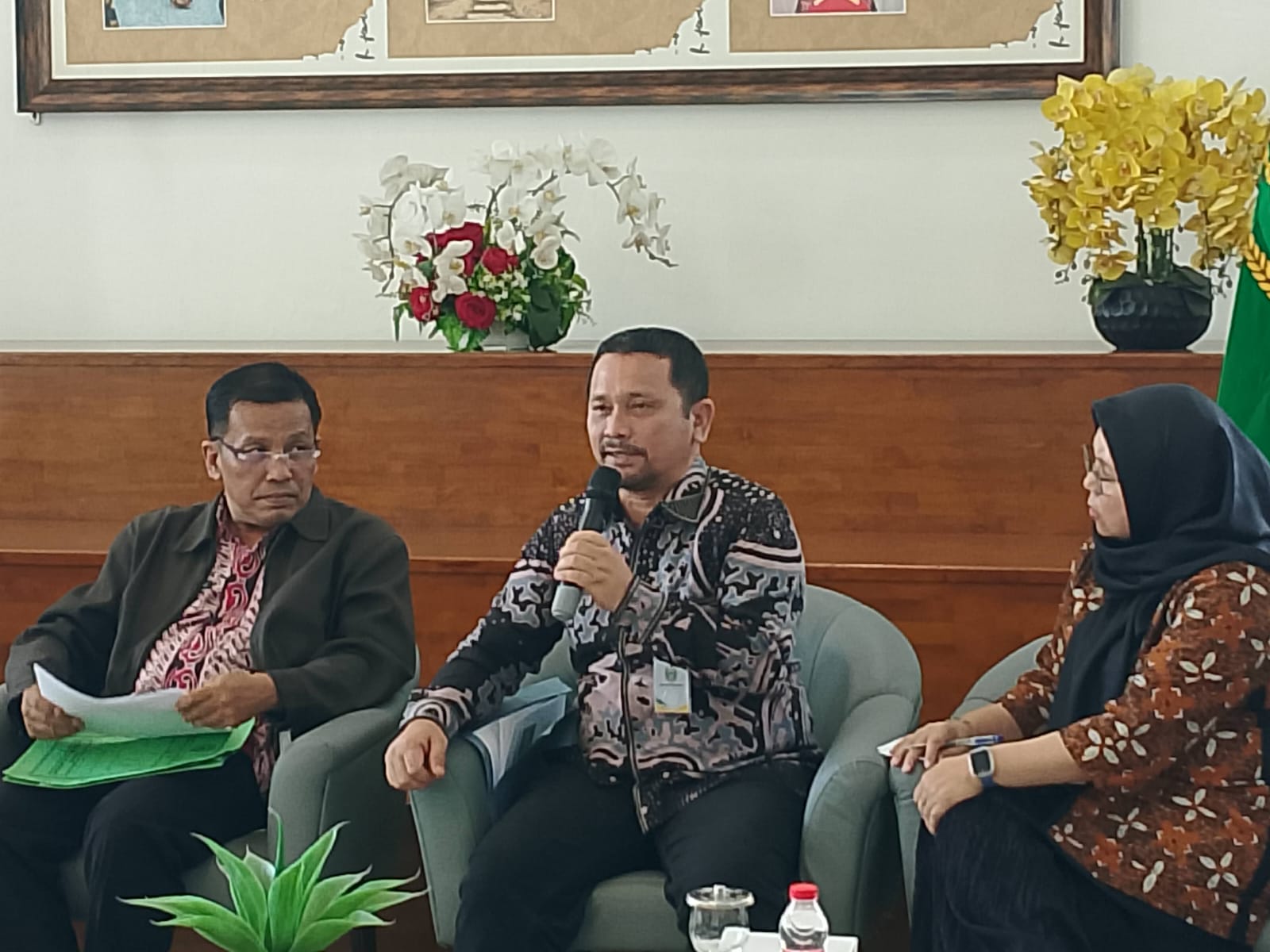 Kepala Dinas Perkebunan dan Peternakan Sumut, Zakir Syarif Daulay