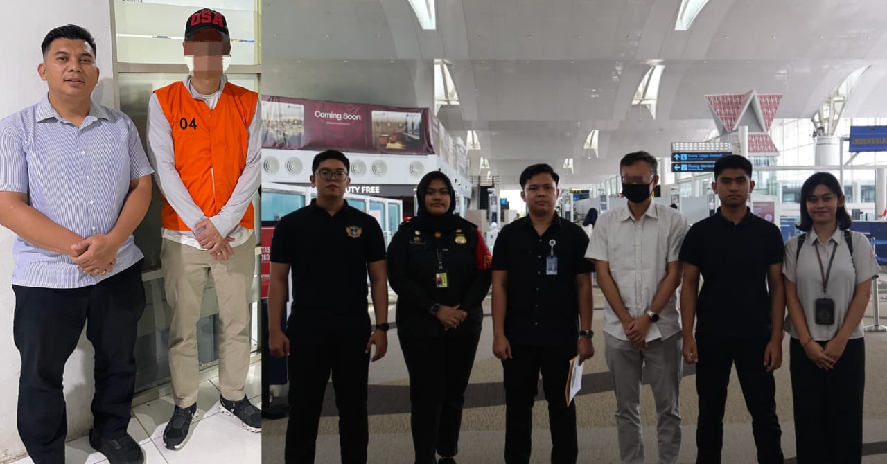 Kantor Imigrasi Kelas II TPI Belawan melakukan tindakan administratif keimigrasian berupa pendeportasian terhadap seorang Warga Negara Asing (WNA) asal Malaysia. (ISTIMEWA/SUMUT POS)