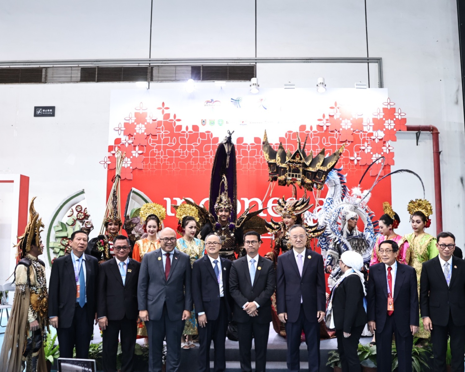 Acara pembukaan Paviliun Indonesia di NICEC,  pada  17/9/2025.  (Istimewa/ Sumut Pos)
