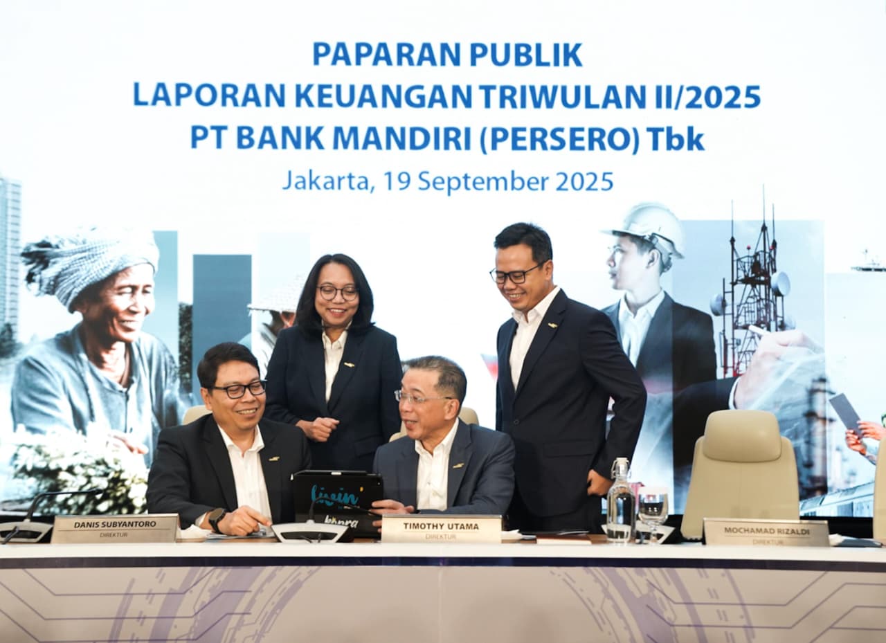 Bank Mandiri catat kinerja solid di Kuartal II 2025, perkuat transformasi dan sinergi majukan negeri.