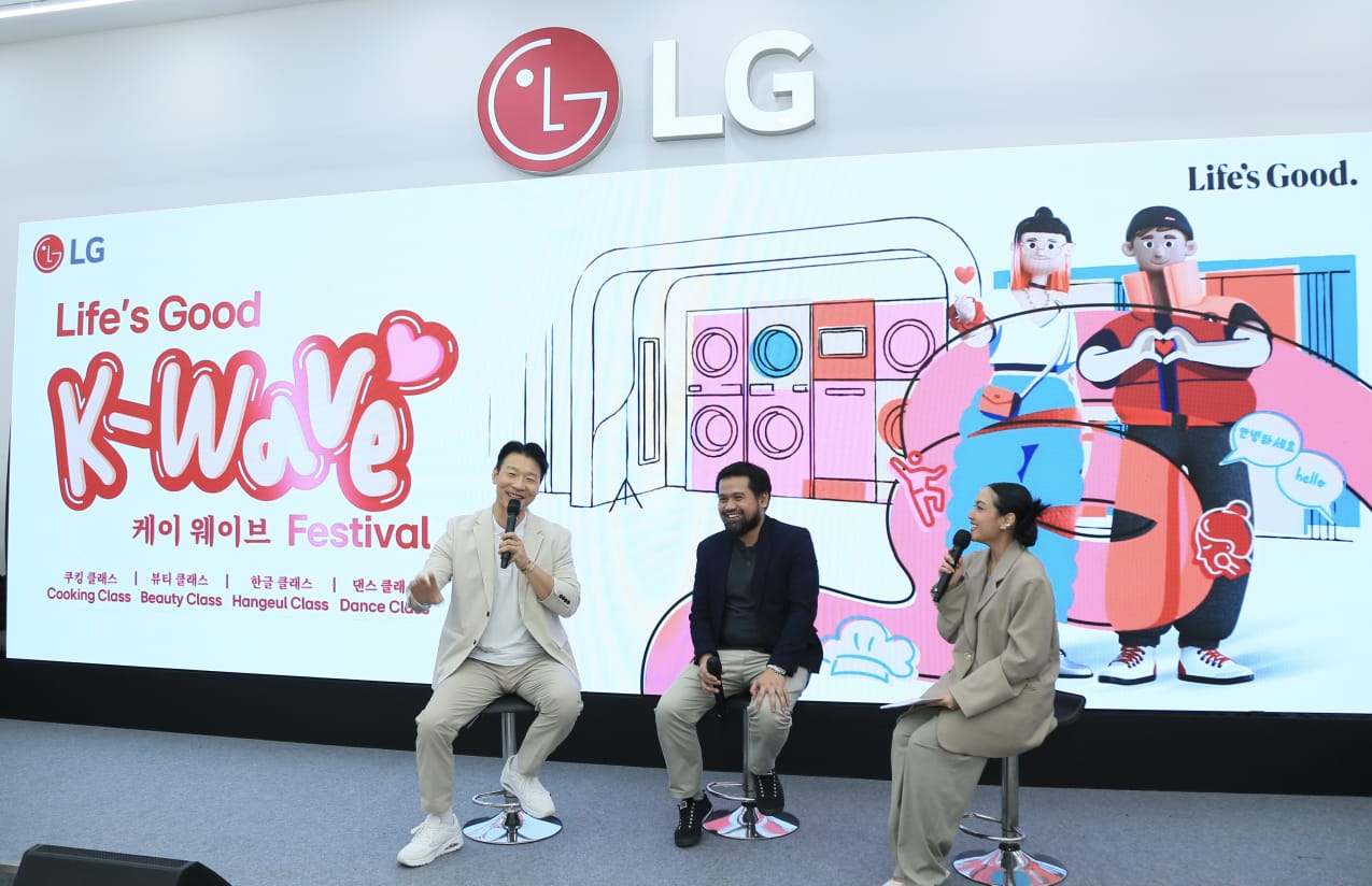 BUDAYA: LG Electronics membuat pameran yang mengangkat budaya Korea. Bisa belajar tentang penulisan dan lainnya. (Dok: LG)
