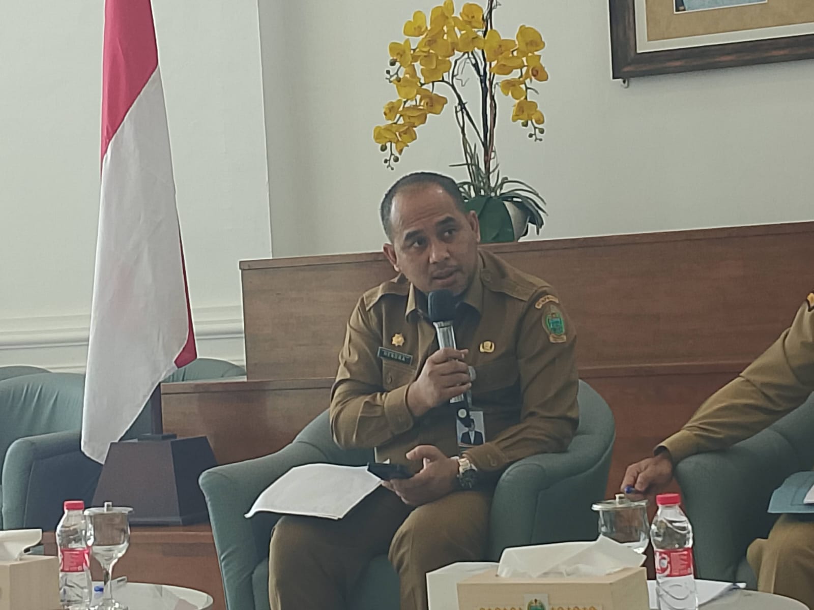 Kepala Dinas Pekerjaan Umum dan Penataan Ruang (PUPR) Sumut, Hendra Dermawan Siregar. (IKHSAN/SUMUT POS)