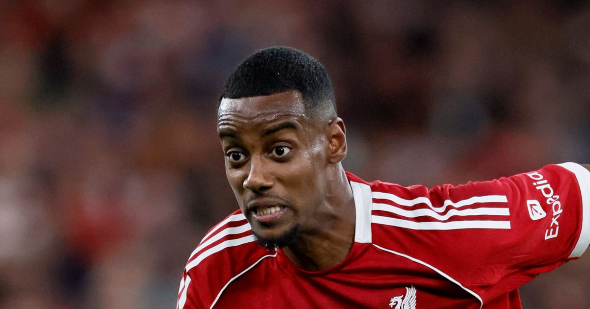 Striker Liverpool FC, Alexander Isak.  (liverpool.com)