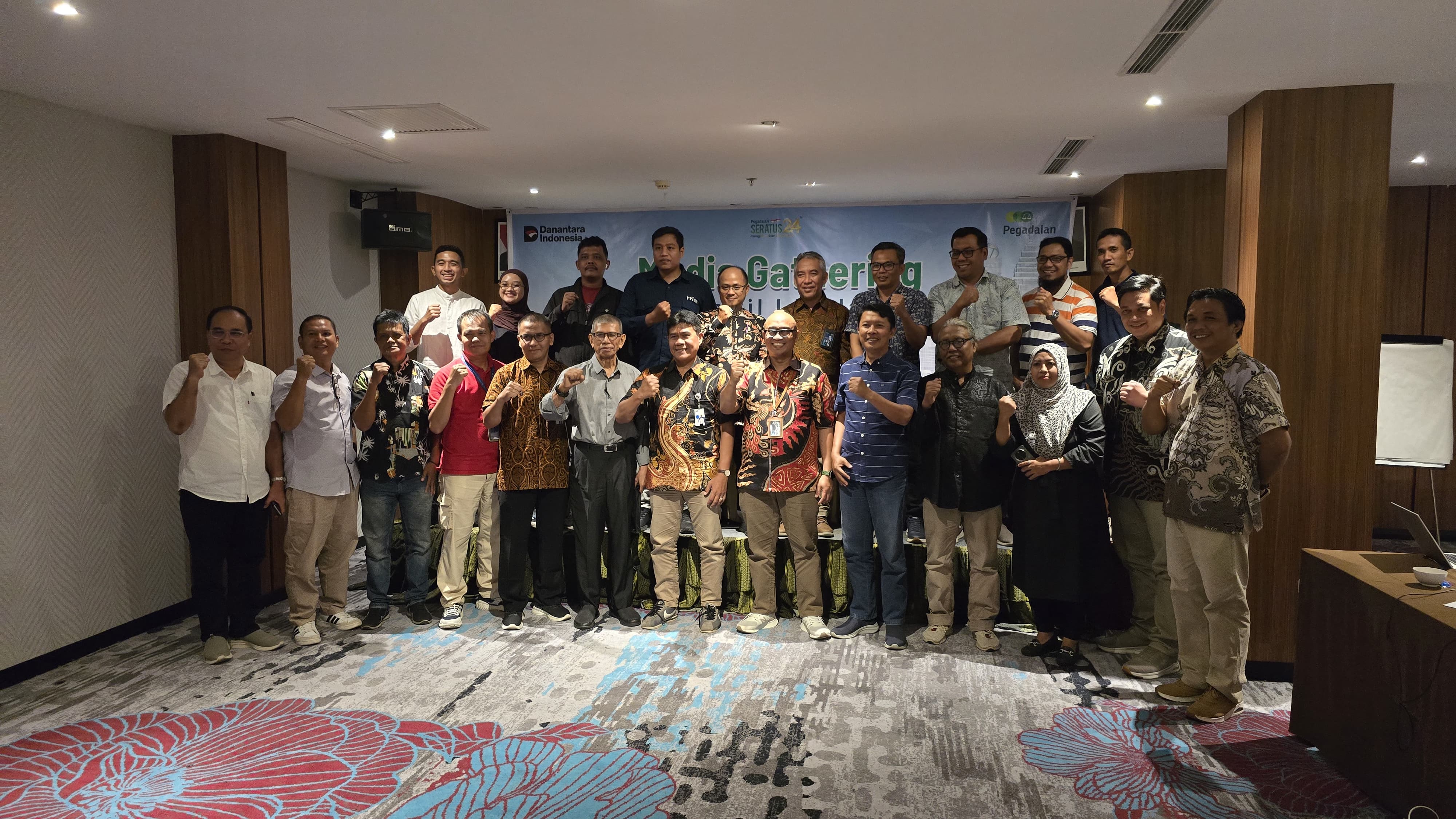 Media Gathering PT Pegadaian Kanwil I Medan bersama insan pers,Selasa (23/9/25) di Lee Polonia Hotel Medan. (ist)