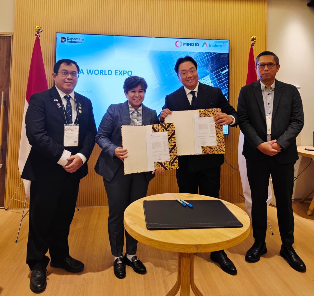 Inalum Menandatangani Kerja Sama Global dalam Perhelatan World Expo 2025 di Osaka.